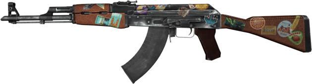 AK-47 | Jet set (Bastante desgastado)