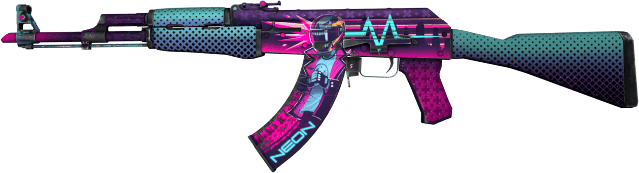 Preview image 1 of AK-47 | Neon Sürücü (Eskimiş)