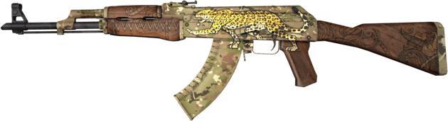 Souvenir AK-47 | Panthera onca (Com Pouco Uso)