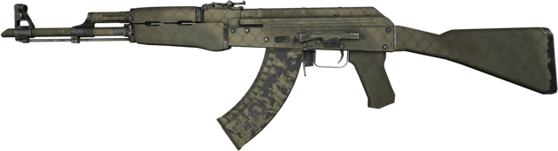 Souvenir AK-47 | Siatka safari (po ciężkich walkach)