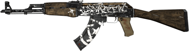 AK-47 | Rebelde del yermo (Bastante desgastado)