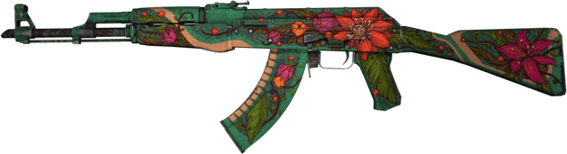 AK-47 | Dziki lotos (po ciężkich walkach)