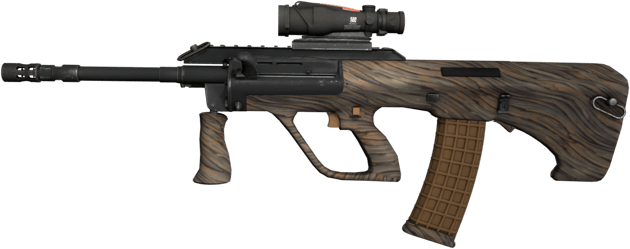 Souvenir AUG | Spalted Wood (Nuovo di fabbrica)