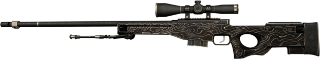 Souvenir AWP | Black Nile (ถลอกปอกเปิกจากการรบ)