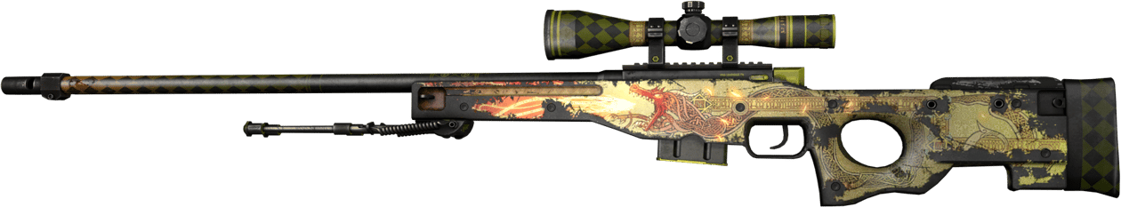 Preview image 1 of AWP | Dragon Lore (Battle-Scarred)