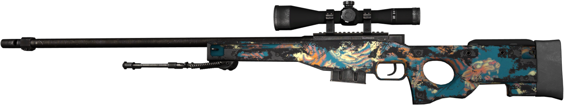 AWP | Silk Tiger (Battle-Scarred)