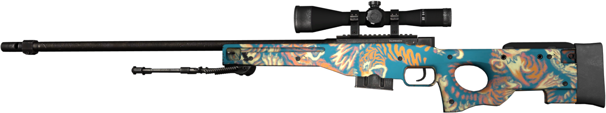 AWP | Silk Tiger (Minimal Wear)