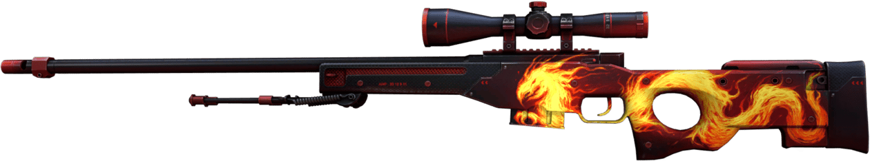 Preview image 2 of AWP | Fogo Selvagem (Minimal wear)