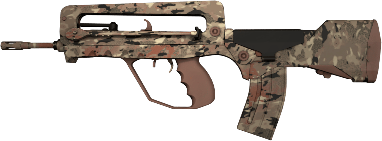 Preview image 1 of FAMAS | CaliCamo (Factory new)