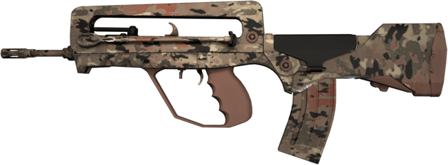 Souvenir FAMAS | 加州迷彩 (略有磨损)