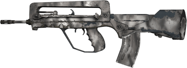 FAMAS | Kontrastowe kolory (mocne zużycie)