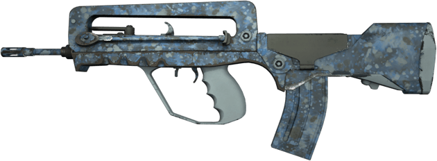 Souvenir FAMAS | 青藍噴濺 (戰場實測)