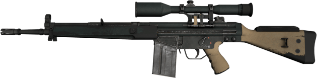 G3SG1 | 용병 (꽤 닳은)