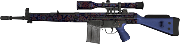 G3SG1 | Fioletowe szkło murańskie (lekkie zużycie)