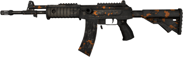 Galil AR | Pomarańczowy DDPAT (po ciężkich walkach)