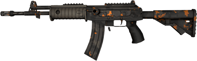 Galil AR | Oranssi DDPAT (Käytössä kokeiltu)