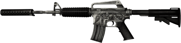 M4A1-S | 바실리스크 (꽤 닳은)