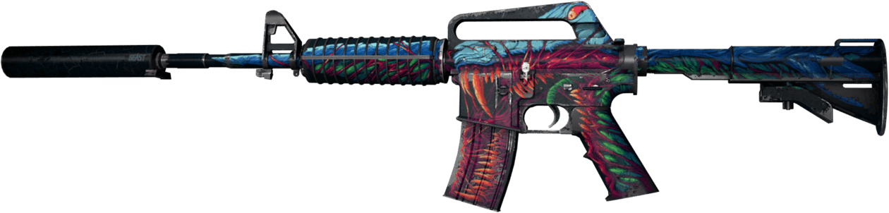 Preview image 1 of M4A1-S | Hyper Beast (BS - Mòn qua thực chiến)