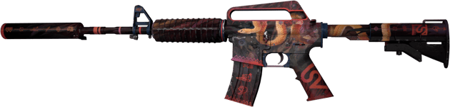 M4A1-S | Bienvenidos a la jungla (Bastante desgastado)