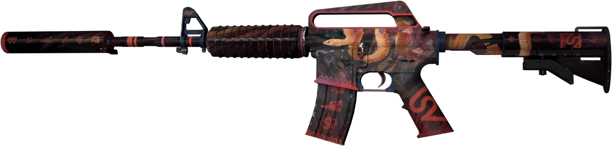 Preview image 2 of M4A1-S | Welcome to the Jungle (かなり摩耗)