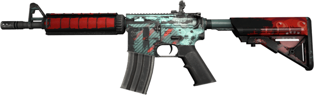 M4A4 | Bullet Rain (WW - Khá mòn)