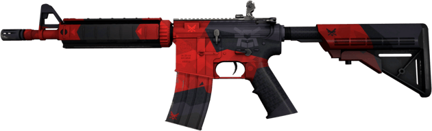 StatTrak™ M4A4 | Daimyo démoniaque (Très peu usée)
