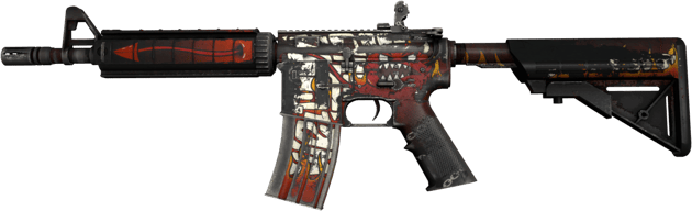 StatTrak™ M4A4 | Hellfire (BS - Mòn qua thực chiến)