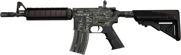 M4A4 | Jungle Tiger (かなり摩耗)