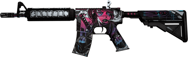 M4A4 | Neo-Noir (Reissussa rähjääntynyt)