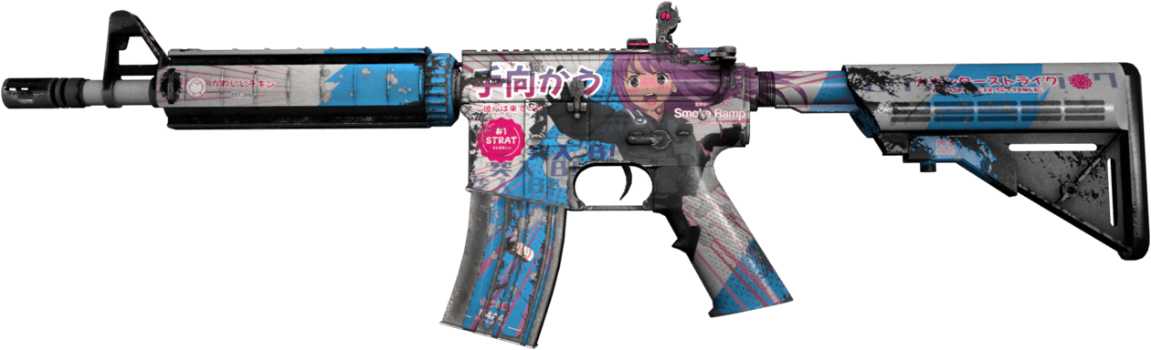 Preview image 2 of StatTrak™ M4A4 | Temukau (Kampfspuren)