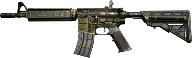 M4A4 | 전투 용사 (거의 깨끗한)