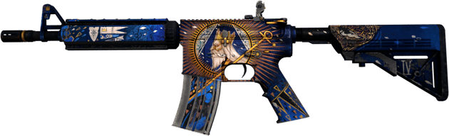 M4A4 | L'empereur (Marquée par les combats)