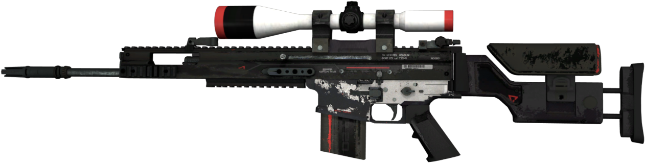 StatTrak™ SCAR-20 | Cyrex (Battle-Scarred)