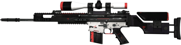 StatTrak™ SCAR-20 | 賽瑞克斯 (戰場實測)