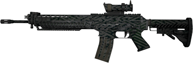 SG 553 | Barricade (Battle-Scarred)