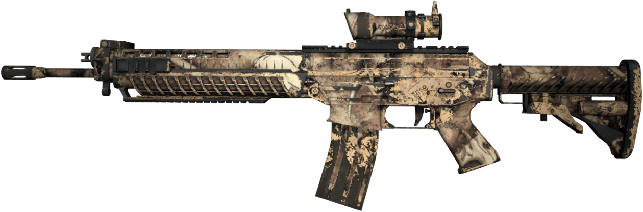 Preview image 2 of SG 553 | Bleached (かなり摩耗)