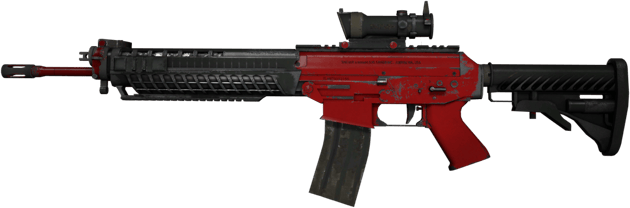 SG 553 | Candy Apple (WW - Khá mòn)