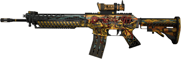 StatTrak™ SG 553 | Colony IV (ถลอกปอกเปิกจากการรบ)
