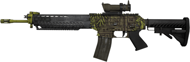 Souvenir SG 553 | 废墟丛生 (略有磨损)