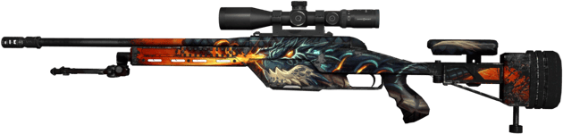 SSG 08 | 炎龙之焰 (破损不堪)