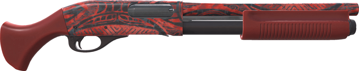 Preview image 2 of Sawed-Off | Crimson Batik (ใหม่จากโรงงาน)