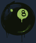 Sealed Graffiti | 8-Ball