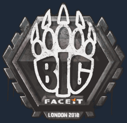 Grafiti precintado | BIG | Londres 2018