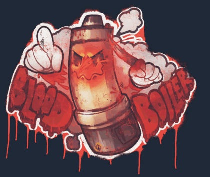 กราฟฟิตี้แบบปิดผนึก | Blood Boiler