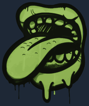 Grafíti selado | Eat It (Wire Blue)