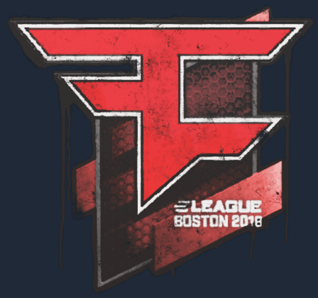 Graffiti scellé | FaZe Clan | Boston 2018
