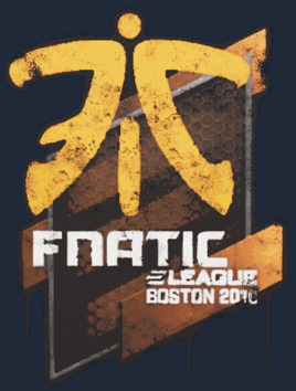 Sinetöity graffiti | Fnatic | Boston 2018