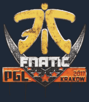 Zalakowane graffiti | Fnatic | Krakow 2017