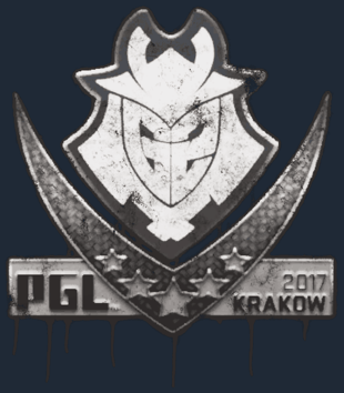 Versiegeltes Graffito | G2 Esports | Krakow 2017