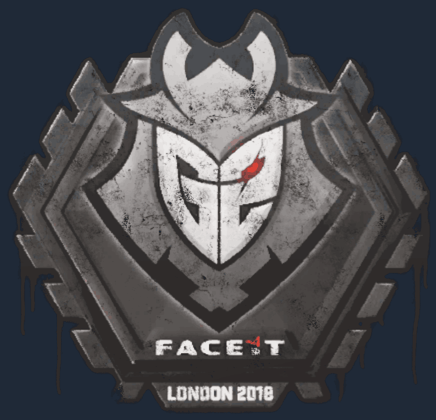 Sinetöity graffiti | G2 Esports | Lontoo 2018
